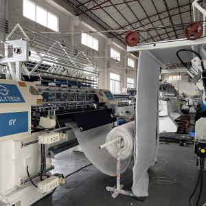 China High Speed Computerized Quilting Machine For Quilts And Comforters 500-1100rpm wholesale
