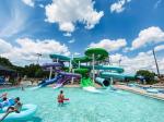 Kids Aqua Water Park Design Rides Tube Fiberglass Slide For Outdoor Games