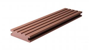 China 100 X 25 Traditional WPC Composite Decking Outdoor Plastic Wood Deck Boards wholesale