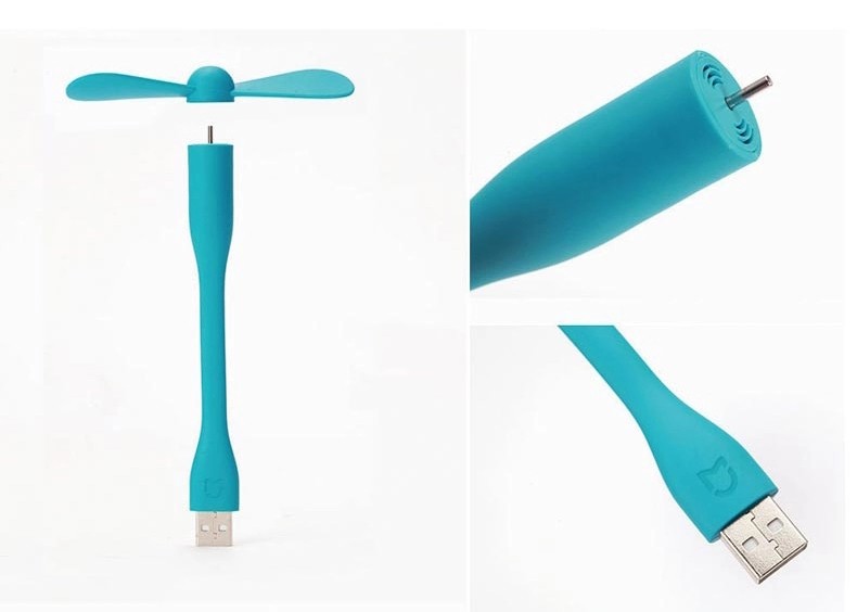 Free Bending USB Charging Mini Fan