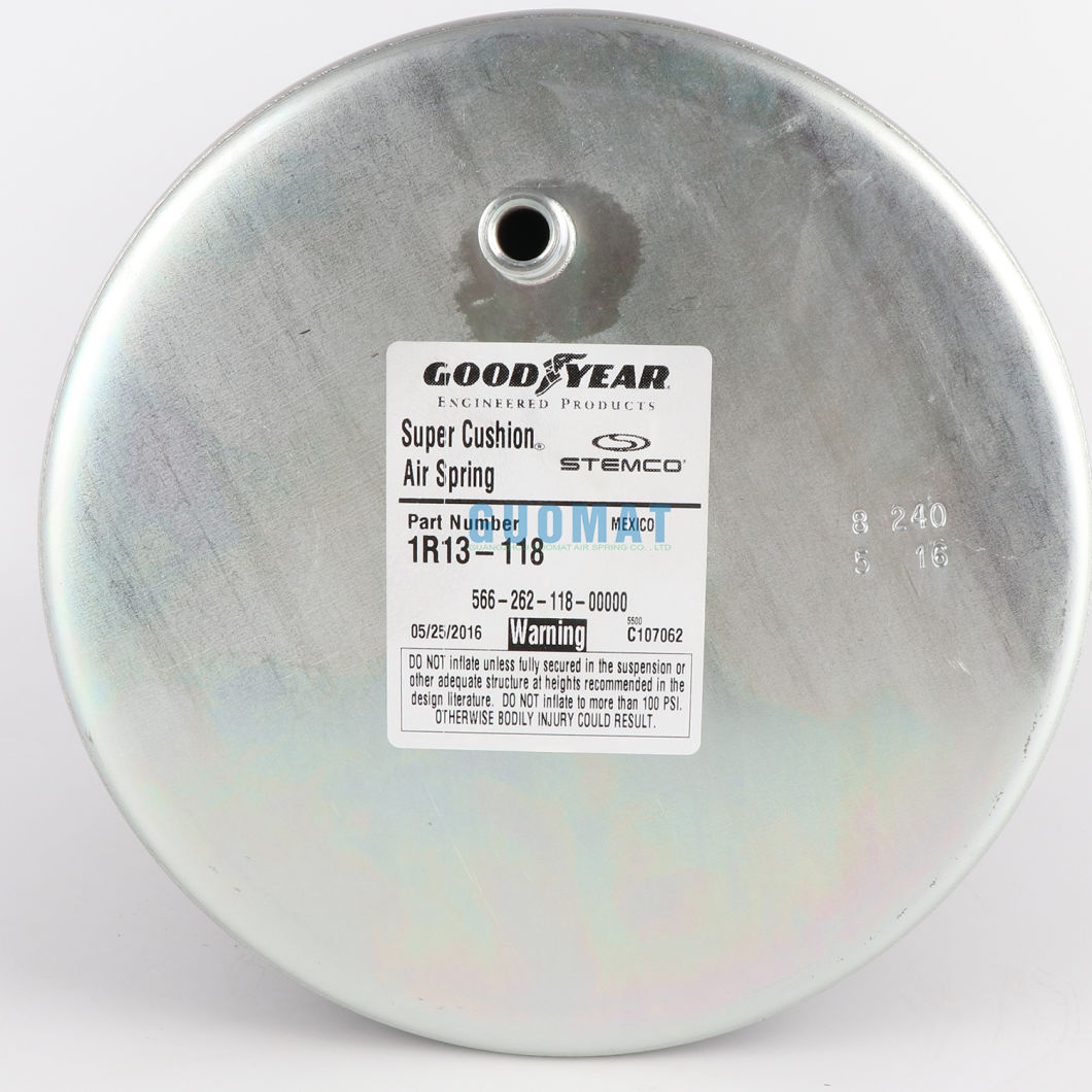 Goodyear Air Spring 1r13-118 Rubber Bellows 566263039 Firestone W013589580 / C20127 / W01-358-9262