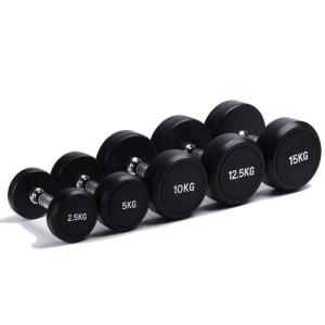 China Steel Free Weight Equipment Lifting Gym Dumbbell 5/7.5/10/12.5/15/17.5/20/22.5/25kg wholesale