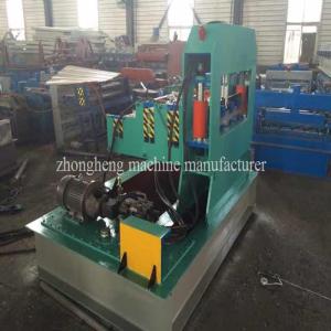 China Metal Sheet Roof Profile Hydraulic Crimping Machine 3 rows With PLC Control wholesale