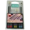 Buy cheap Fine Artist Painting Brushes Set 15pcs Or 10pcs Wooden / Plastic Handle from wholesalers