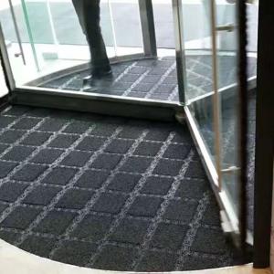 China Nylon Carpet PVC Base Modular Interlocking Floor Tiles 16MM Thickness wholesale
