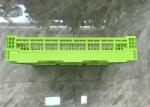 Store 600*400*120mm Fruit And Vegetable Plastic Crates Logo Printing