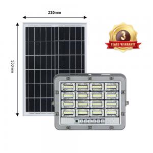 China Garden Led Solar Powered Flood Light  IP66 Remote Control Battery 100W 200W 300W on sale