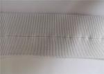 6 Cm White Elastic Nylon Webbing / Woven Nylon Strap For Garment Accessories