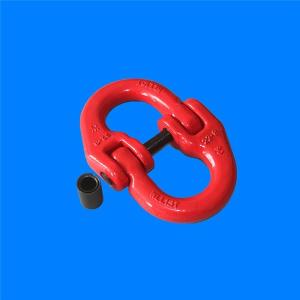 China Colored Painted Chain Coupling Link G80 Connecting Link Carbon Steel 1/4in - 7/8in wholesale