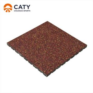 China Waterproof EPDM Rubber Gym Flooring , Multiscene Commercial Gym Floor Mats wholesale