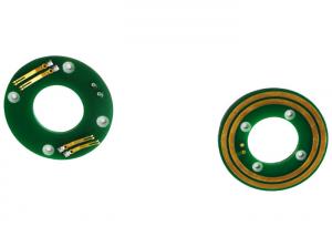 China Thickness 3mm Flat Pancake Slip Ring Precious Metal Display Case Application on sale