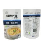 Matt BOPP Printed Plastic Frozen Food Pouches Packaging