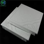 Carving Beading Aluminum Clip In Metal Ceiling Tiles For Building Construction