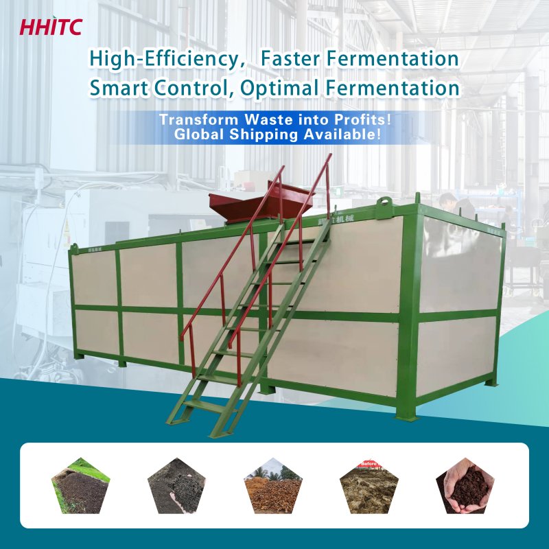 Rapid Organic Fertilizer Making Machine Fermentation Tank With Aeration System
