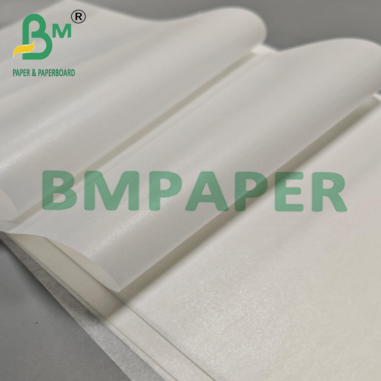 40gr White Non stick Silicone Parchment Paper For Baking 16 x 24"