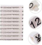 ABS Mall Jewellery Cubs Display For Tag Labels And Commodity Label Holders