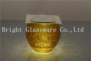 China Gold blown candle holder, decorative candle holder wholesale wholesale