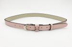 PU Women'S Fashion Leather Belts 2.2cm Width With Zinc Alloy Buckle