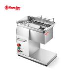 3mm Chicken Meat Cutting Machine , 38kg 800kg/h Restaurant Meat Processing