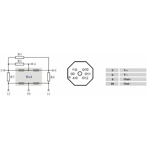 Gas Liquid Silicon Pressure Sensor Core Flush Diaphragm Pressure Sensor Highly Stable