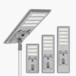 30W 40W 50W Stand Alone Solar Powered Street Light With Sensor Dimming Timing
