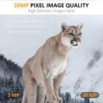 4G OEM/ODM wireless trial camera KW895 30MP 0.25s trigger speed build in SIM