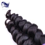 100 Virgin Peruvian Hair Extensions Long , Double Drawn Virgin Hair