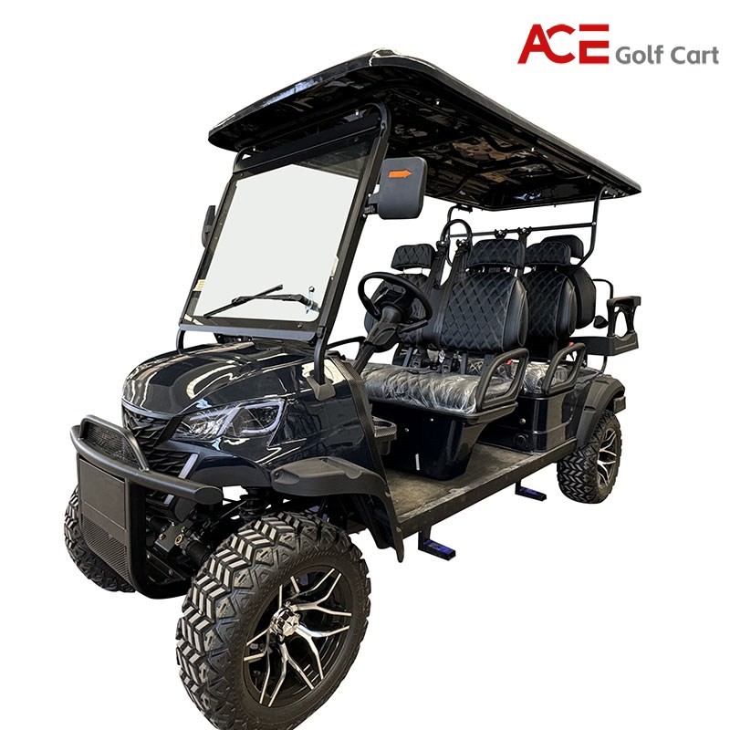 Electric Lithium 6 Seater Golf Cart Hunting Club Street Legal Utility Vehicle Car