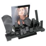 Chocolate Jewelry Display Stands 24 Piece Showing Set With Promotion Photo