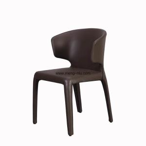 China Full upholstered PU or Fabric dining chair, cafe chair, upholstered hola chair without arm,color optional. on sale