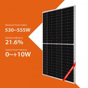 China 540W 545W Canadian Rooftop Solar Panel 550W 555W Rooftop Pv System For Home Bifacial on sale