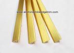 T20 T Shaped Aluminum Extrusion Decorative Profiles / Strips For Door Brushed