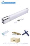 800lm Wall Mount Bathroom Vanity Lights