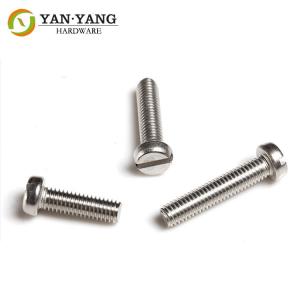 China High Quality Stainless steel machine screw with cylindrical head with round head wholesale