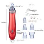 Blackhead Remover Pore Vacuum Suction Cleanser Pimple Popper Comedone Blackhead