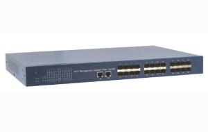 China Giga SFP Slot fiber optic network switch 24 Port 52Gbit High Power wholesale
