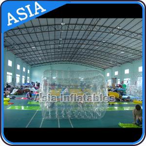 China Swimming Pool / Park Transparent Inflatable Water Roller Ball wholesale
