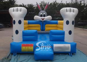 China Toddler kids indoor small rabbit bouncy castle meeting with EN14960 certificate wholesale