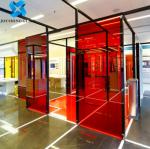 Colored Laminated Glass 0.76mm Ocean Blue PVB Laminated Safety Glass
