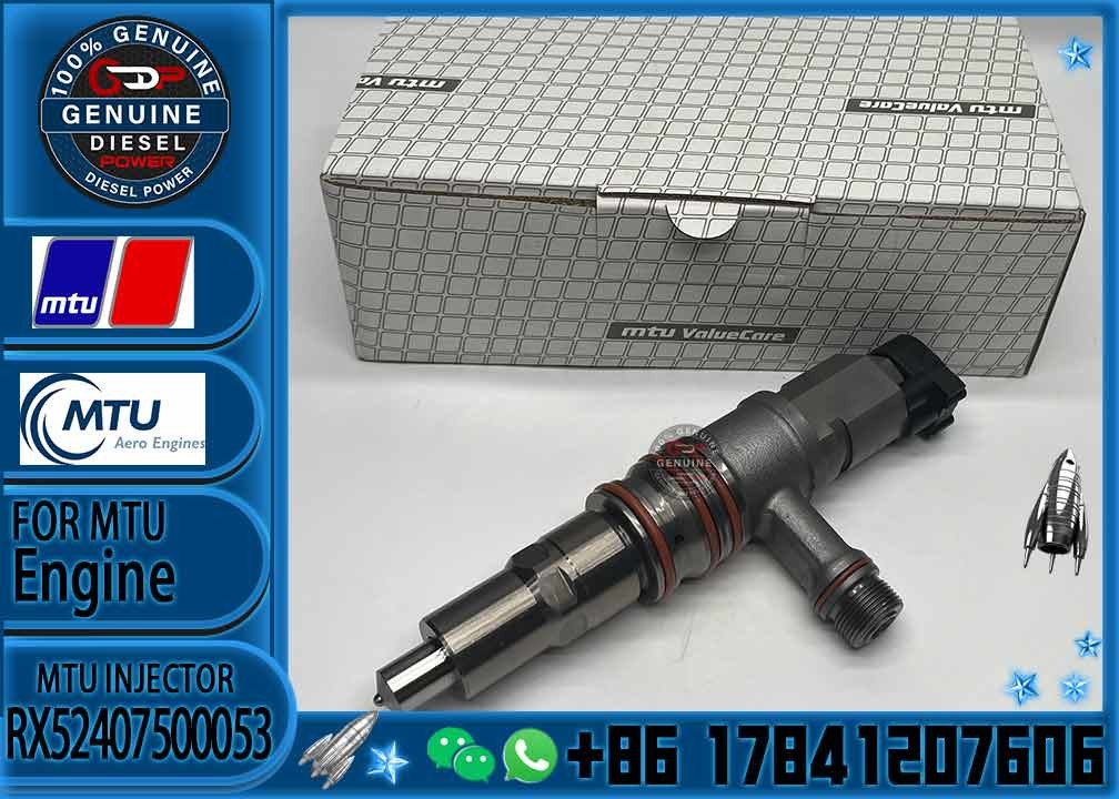 High quality diesel engine injector VTO-G463BD RX52407500053 for MTU remanufacturing.