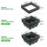 Eco-friendly Sedum Green Roof Modular Tray System for Planting Flowers and