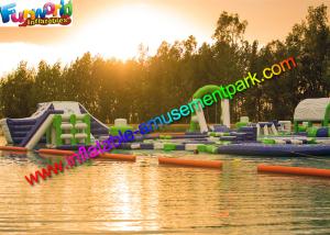China Giant Design Durable Inflatable Water Park Flaoting Toys Game For Sea , Lake wholesale