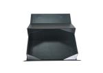 Glossy Foil Logo Folding Gift Boxes Black Color For Dog Chain Packaging