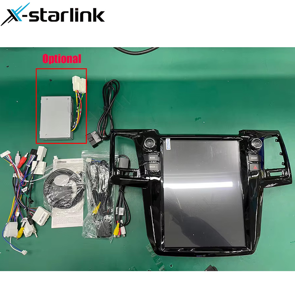 Tesla Style 12.1 Inch Multimedia Car Stereo Android For Fortuner Revo 2004-2015