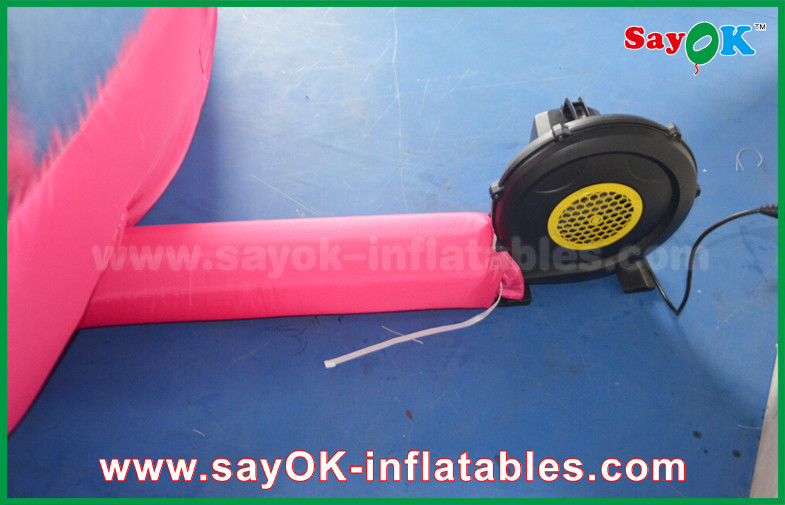 Red Promotional Custom Inflatable Products Giant Cake Party / Birthday Decoration