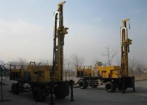 China 400m Hydraulic Waterwell Drilling Rig 160 Kw Ф108 mm With 6 m Drill Rod wholesale