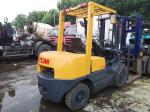 TCM FD30 Used 3 Ton Forklift Truck Japan Made Hydraulic System With Side Shift