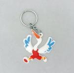 Key Cover Soft PVC Customized Key Chains / Rubber Keychain for Decoration or