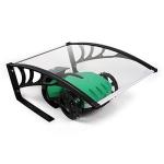 Waterproof Polycarbonate Garden Canopy PC Coated Sail Finishing House Decoration
