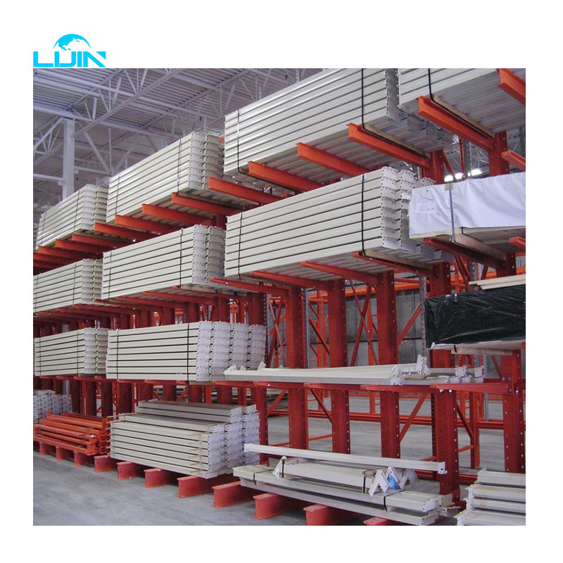 3000Kg Warehouse Cantilever Shelving Pipe And Tubing Storage Racks